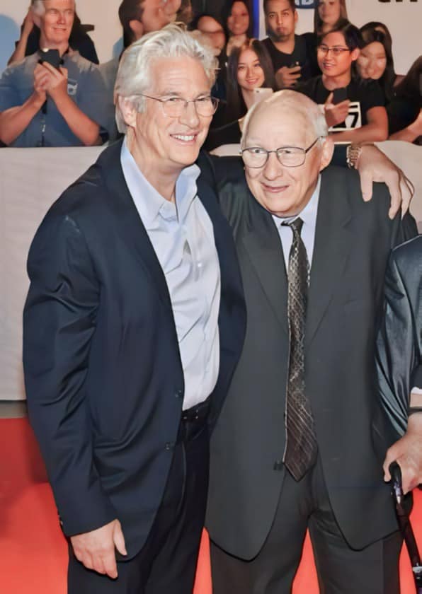 Richard Gere helps his dad celebrate 100th birthday
