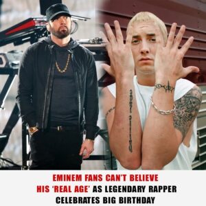 Eminem fans can’t believe his ‘real age’ as legendary rapper celebrates big birthday