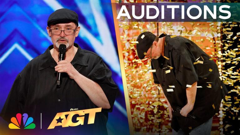 Richard Goodall Receives The GOLDEN BUZZER For “Don’t Stop Believin'” | Auditions | AGT 2024