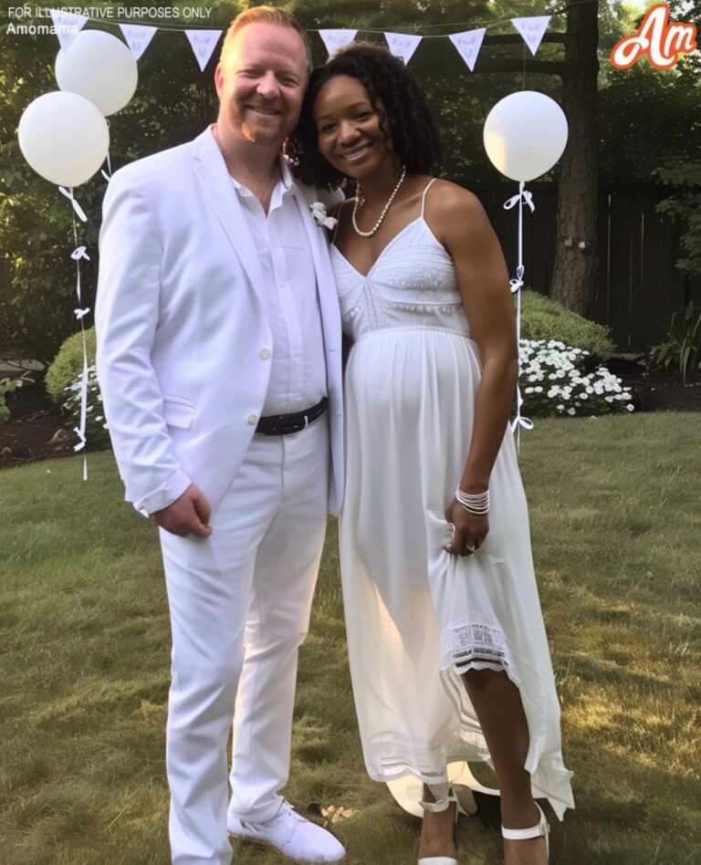 My Brother-in-Law Requested I Dress in All White for His Gender Reveal Party – The Reason Left Me Astonished