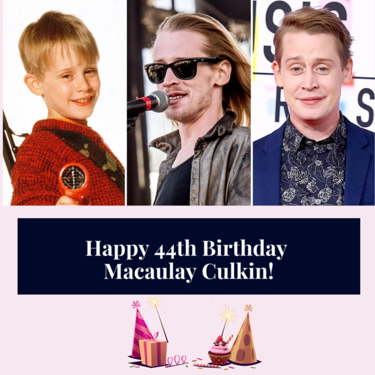 Happy Birthday to the King Of Christmas, Macaulay Culkin