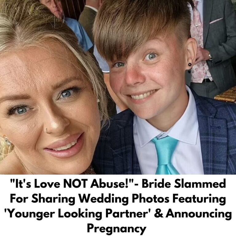 “It’s Love NOT Abuse!”- Bride Slammed For Sharing Wedding Photos Featuring ‘Younger Looking Partner’ & Announcing Pregnancy