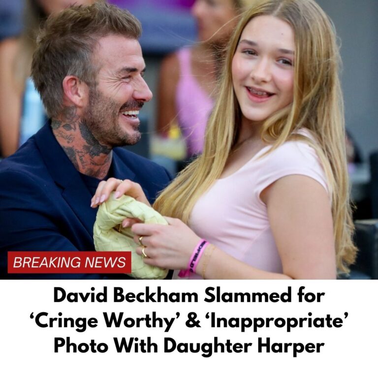 David Beckham Slammed for ‘Cringe Worthy’ & ‘Inappropriate’ Photo With Daughter Harper