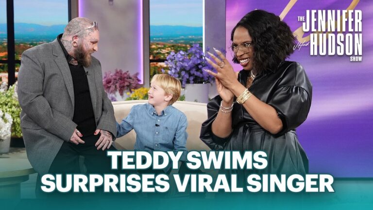 Teddy Swims’ Reaction to Meeting Viral Kid Singing His Song Is Priceless