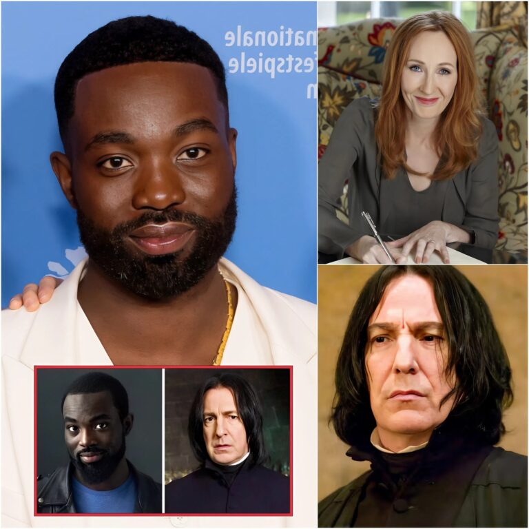RESPECT MY SKIN COLOUR.” Paapa Essiedu issued a bold ultimatum to J.K. Rowling after learning she had criticized his casting as a “Black Severus Snape” in HBO’s upcoming Harry Potter series. Rowling, however, fired back with a blunt five-word response that shocked fans worldwide.