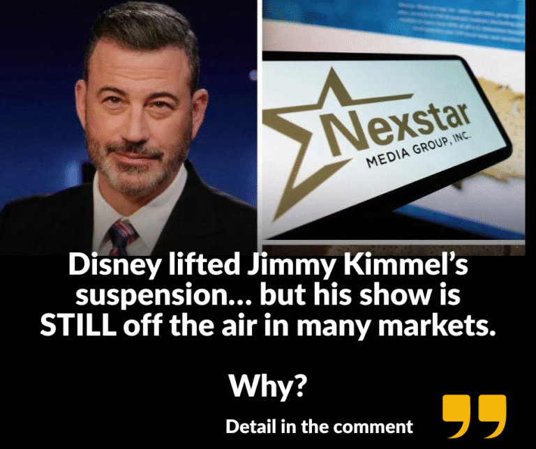 Jimmy Kimmel’s Return Blocked by Major ABC Affiliates Despite Disney Reinstatement