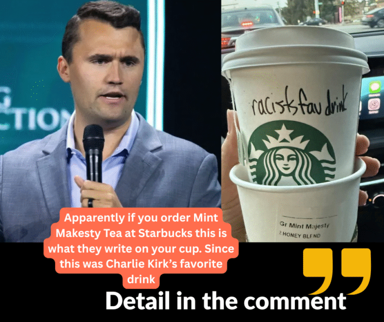 🔥 Starbucks Cup Sparks Controversy After Being Linked to Charlie Kirk’s Favorite Drink