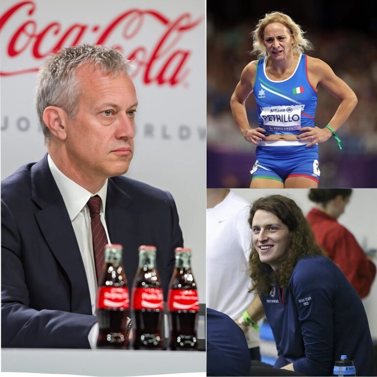 “I WILL END MY INVESTMENT IN THE OLYMPICS IF THEY PROMOTE LGBT AND I NEED FAIRNESS IN COMPETITIONS” is what James Quincey, CEO of Coca-Cola, the largest sponsor of the Olympics, said after learning that Lia Thomas and Valentina Petrillo, who are biologically male, had registered to compete in the real women’s category at the Olympics. Immediately, the organizers responded with a tweet that left many people shocked!