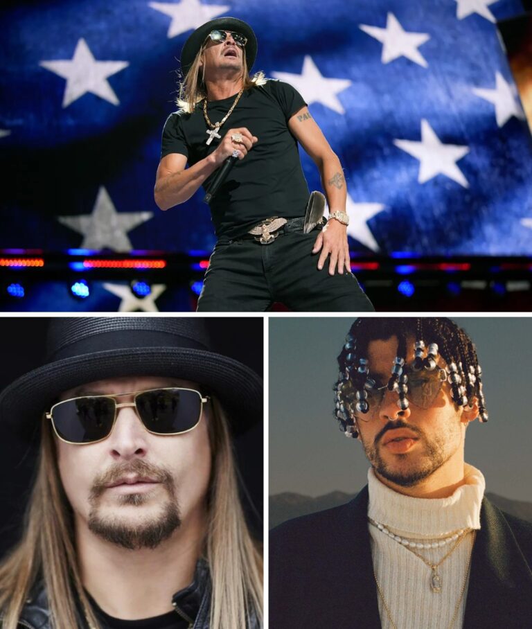 While millions of fans celebrated, Kid Rock decided to turn his Wi-Fi into a weapon. The rock-country rebel jumped on X and tweeted: “So now the Super Bowl’s letting TikTok dancers headline? What’s next, a mariachi band doing Drake covers?