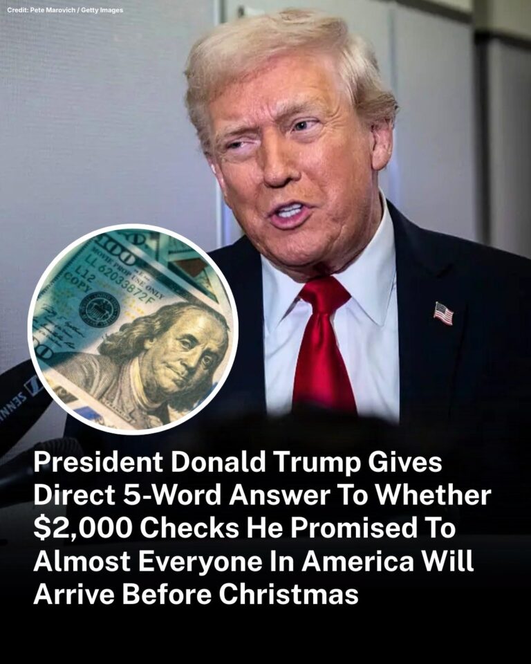 Trump Answers in Five Words About $2,000 Holiday Checks