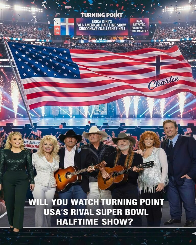 B1 Sources say one fearless network is preparing to air Erika Kirk’s “All-American Halftime Show” at the exact same time as halftime — live, not a recap.